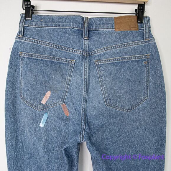 Madewell The Perfect Vintage Jean in Earlside Wash: Raw-Hem Edition, 27 - Picture 9 of 16